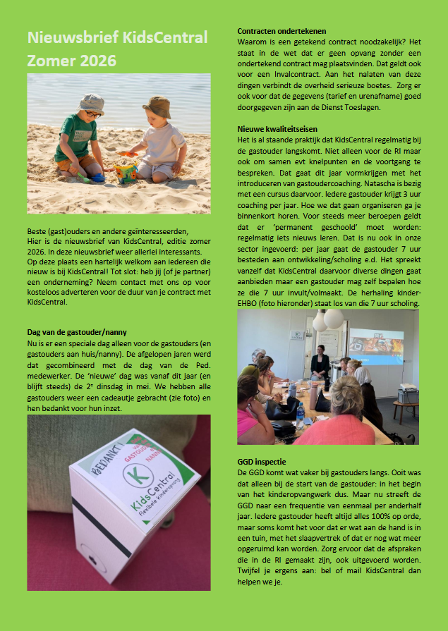 kc-nieuwsbrief-zomer-2024 nieuwsbreif kidscentral